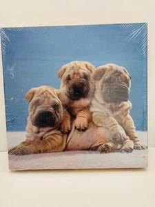 Rompecabezas Eaton 1985 vintage 500+ piezas. Adorables cachorros lindos (Sharpei). - Imagen 1 de 4