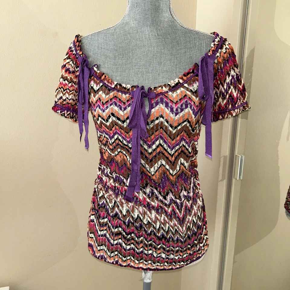 Blusa Top Missoni & Wolford.  Foto 1 de 4