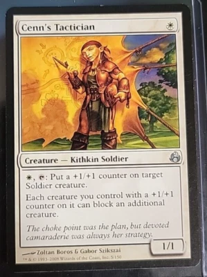 MTG Magic the Gathering Cenn's Tactician (5/153) Morningtide - Image 1 of 2