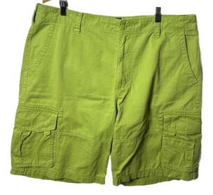 American Rag Cargo Shorts Mens Sz 40 Bermuda Gorpcore 100% Cotton Green-156 - Picture 1 of 6