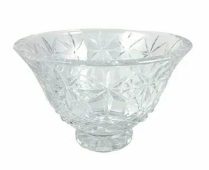 Waterford Crystal Balmoral Footed Bowl Clear Glass Round 5 7/8 - Picture 1 of 9