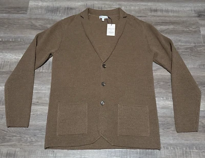 NUEVO Cárdigan Blazer Suéter Peter Millar Para Hombre Mediano Lana Anderson Tres Botones Foto 1 de 4