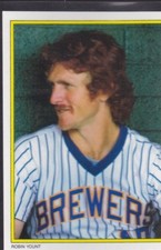 1983 TOPPS BASEBALL ALL STAR INSERT ROBIN YOUNT #5 BREWERS NMMT/MINT *56303