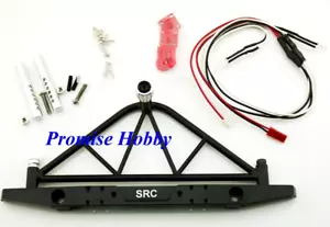 Metal Rear Bumper Set for Axial SCX10 II Jeep AX90046 RC Crawler Car Buggy Truck - Picture 1 of 5