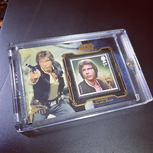 Topps 2016 Star Wars Masterworks Royal Stamp Relic Cards Han Solo, Rey, Kylo Ren - Picture 1 of 6