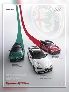 Coche modelo de resina Motorhelix 1:64 Alfa Romeo Giulia GTAm - Imagen 1 de 10