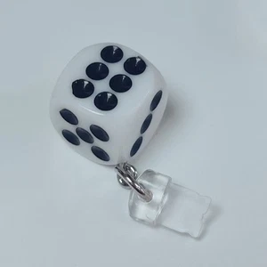 Dice Pendant Mobile Phone Dust Plug Type-c Charging Port Plug Dust Cover_X - Zdjęcie 1 z 9