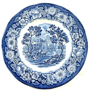 Staffordshire Liberty blau 6" Monticello Brot und Butter Teller - Bild 1 von 4