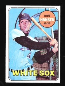 1969 Topps #566 Ron Hansen Chicago White Sox EX+ - Imagen 1 de 1