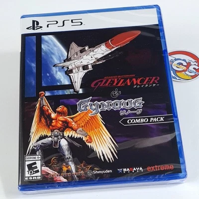 Gleylancer & Gynoug Combo Pack PS5 Limited Run Games New (Shmup/Shoot'em up)