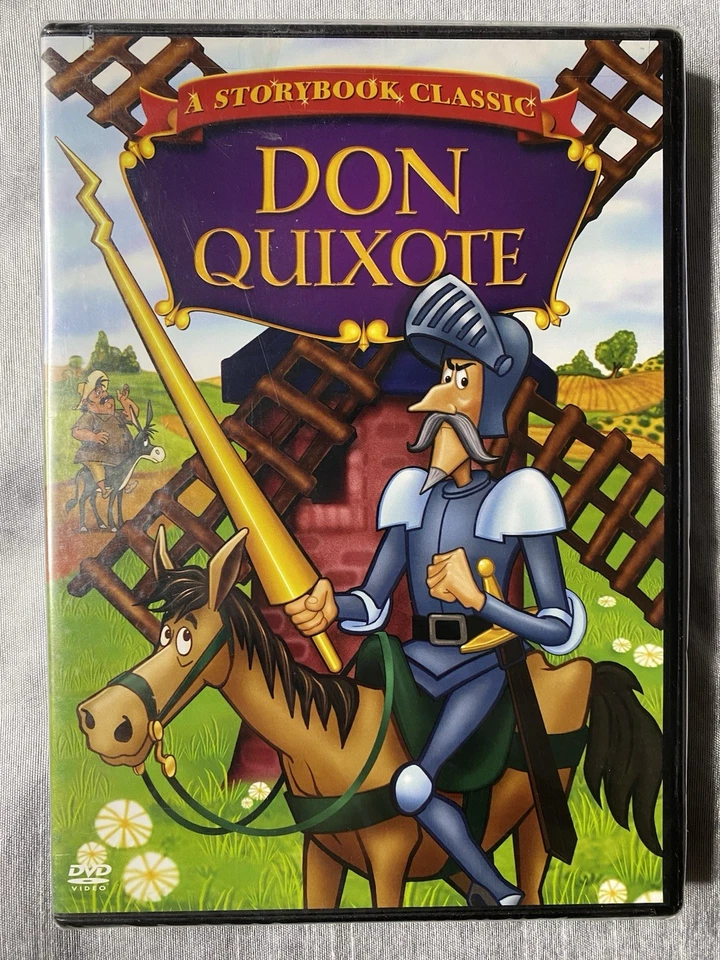 DON QUIXOTE A Storybook Classic Children's Cartoon DVD Movie 2005 New - Image 1 of 4