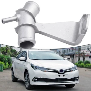 Aluminium Engine Coolant Water Outlet For Toyota For Corolla 09-17 1.8L L4. - Picture 1 of 14