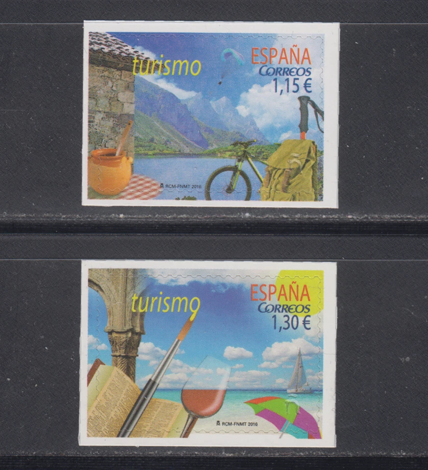 ESPAÑA (2016) SPAIN NUEVO MNH SPANIEN ESPAGNE - EDIFIL 5019/20 TURISMO - Imagen 1 de 1