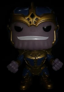 Funko Pop Marvel Vinyl Figure loose Guardians of the Galaxy Thanos 6" #78 EXMT - Picture 1 of 2