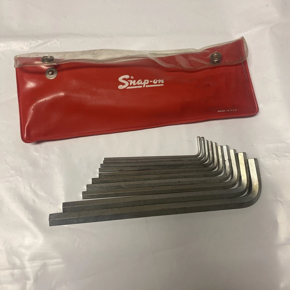 Snap-on Hex Keys, 10pc, 3/32”-3/8. - Image 1 of 1