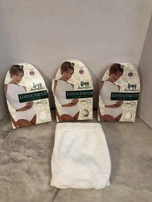 Leggings Intimates Algodón Elástico Panty/Breve (4) Nuevo de Lote Antiguo Talla 8/XL Foto 1 de 4