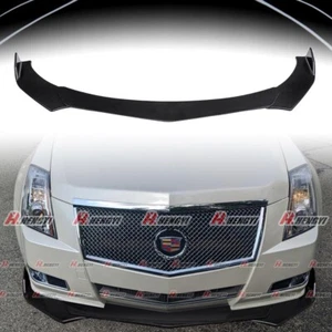 For Cadillac CTS Front Lip Splitter Spoiler Bumper Vanlence Styling Body Kit - Bild 1 von 6