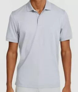 $95 Club Room Men's White Classic Fit Short Sleeve Soft Cotton Polo Shirt Size L - Picture 1 of 1