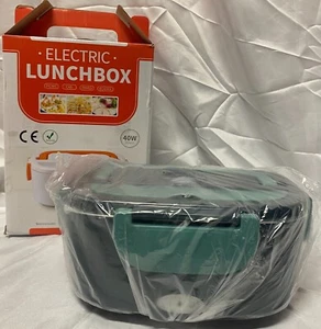 Herrfilk~ 12v Electric Lunchbox, 40w Power, Portable Food Warmer, NEW!(Opened bx - Picture 1 of 8