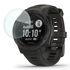 StrapsCo Tempered Film Smartwatch Screen Protector for Garmin Instinct - Photo 1 sur 3