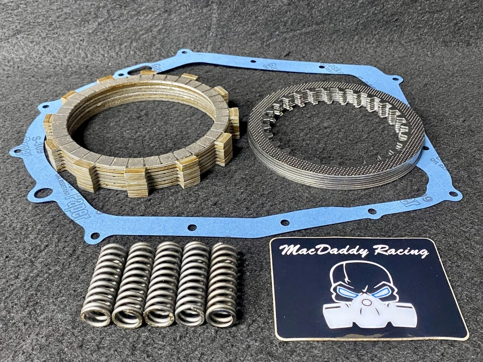 Kit de embrague de acero MacDaddy Racing 7 con junta para Yamaha Raptor 350 ('04-'13) Foto 1 de 1