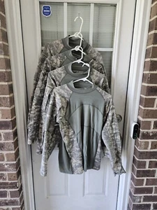USGI Army MASSIF ACU FR Combat SHIRT Medium - Picture 1 of 7