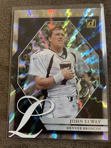 2021 Panini Donruss John Elway #LS8 Legends Series Denver Broncos HOF - Foto 1 di 2