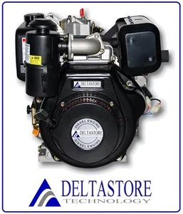 MOTORE DIESEL 10HP AVV. ELETTRICO albero CILINDRICO 25mm tipo YANMAR - Foto 1 di 1