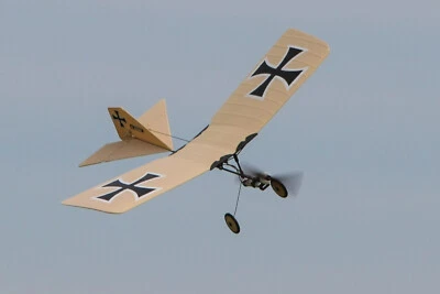 Vintage Stick Micro RTF RC Airplane With 2.4ghz Radio+Battery+Charger - Image 1 of 3