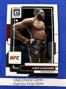 2023 #25 Jared Cannonier Panini Donruss Optic UFC - Picture 1 of 2