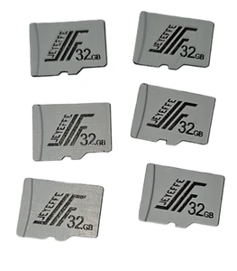 Lotto 6x Micro SD 32GB OEM - Ultra Memoria Micro SD 32 GB XC per videocamere PC - Foto 1 di 1