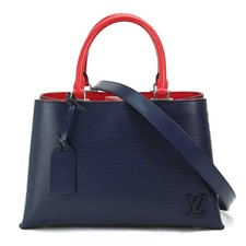 LOUIS VUITTON Epi Kleber PM Hand Shoulder Bag Indigo Coquelicot M53512 90081880