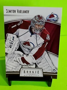 2013-14 tarjeta de hockey Panini novato antología avalancha #24 Semyon Varlamov - Imagen 1 de 2