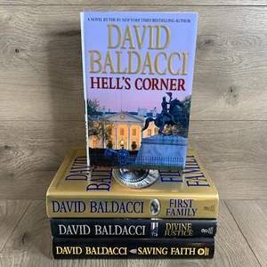 David Baldacci Hardback Lot of 4 Mystery Suspense Novels - Bild 1 von 14