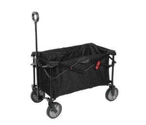 Ozark Trail Multi-Purpose Big Bucket Cart, Black Wagon, 24 inches in Height - Picture 1 of 13