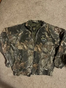 Nikon Hunting ProStaff Real Tree Full Zip Quilt Lined Jacket Men’s M Camo - Picture 1 of 3