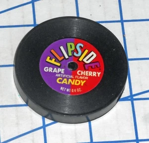 Topps 1987 FLIPSIDE Grape Cherry Candy Record Album Container Woolworth Label M - Picture 1 of 3