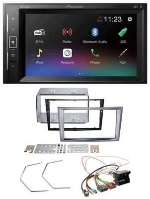 Pioneer DAB MP3 2DIN Bluetooth USB Autoradio für Opel Antara Astra H Zafira B ch - Bild 1 von 4