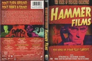ICONS OF SUSPENSE COLLECTION (2010 HAMMER DVD) 6 HAMMER MOVIES, PETER CUSHING - Picture 1 of 1