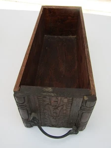 A 4Antique Treadle Sewing Machine Drawer BOT left Wheeler & Wilson 1890 Oak Rare - Picture 1 of 3
