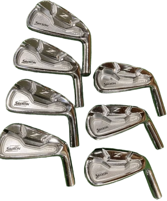 Dunlop Srixon Z725 Iron heads  #4-PW Set of 7  Right Handed Silver Used - Image 1 of 4