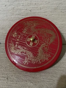 Star Industrial Co. Chinese Lunar New Year Dragon Candy Box Divided Tray 9.5” - Picture 1 of 7