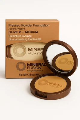 Mineral Fusion Pressed Powder Foundation 0.32oz NEW Choose Shade Free Fast Ship - Image 1 of 4