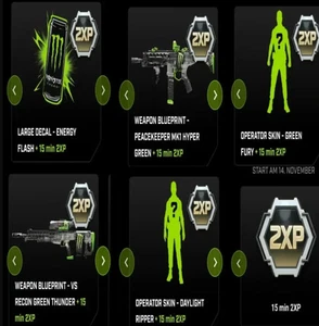 Call of Duty Black Ops 7 (BO7) – Monster Energy 5 Codes Full Set ⚡️24/7 INSTANT - Bild 1 von 6