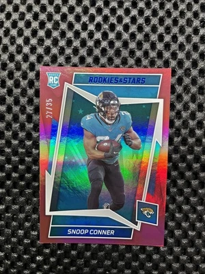 2022 Panini Rookies & Stars Rookies Snoop Conner #148 (RC) /35 Red - Image 1 of 2