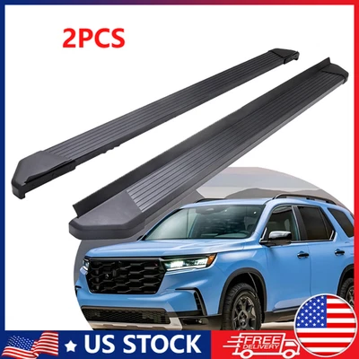 2 pedales de barras laterales para estriberas Honda Pilot 2023-2025 600 lb peldaños laterales Foto 1 de 4