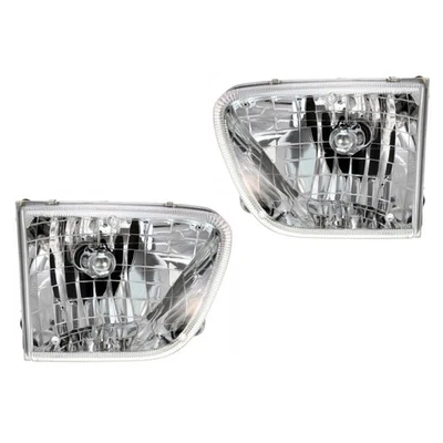 For 1998-2001 Mercury Mountaineer Pair Headlights Driver and Passenger Foto 1 de 4