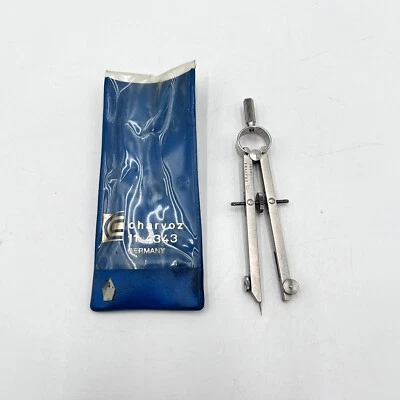 Charvoz Drafting Compass Made in Germany Vintage 11-4343 Engineering GC - Image 1 of 3