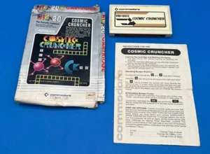 1981 COSMIC CRUNCHER Commodore VIC-20 GAME Cartridge Box NO RESERVE - Picture 1 of 5