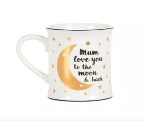 Sass & Belle Mum Love You to the Moon and Back Tea Coffee Mug Mother's Day Gift - Picture 1 of 2